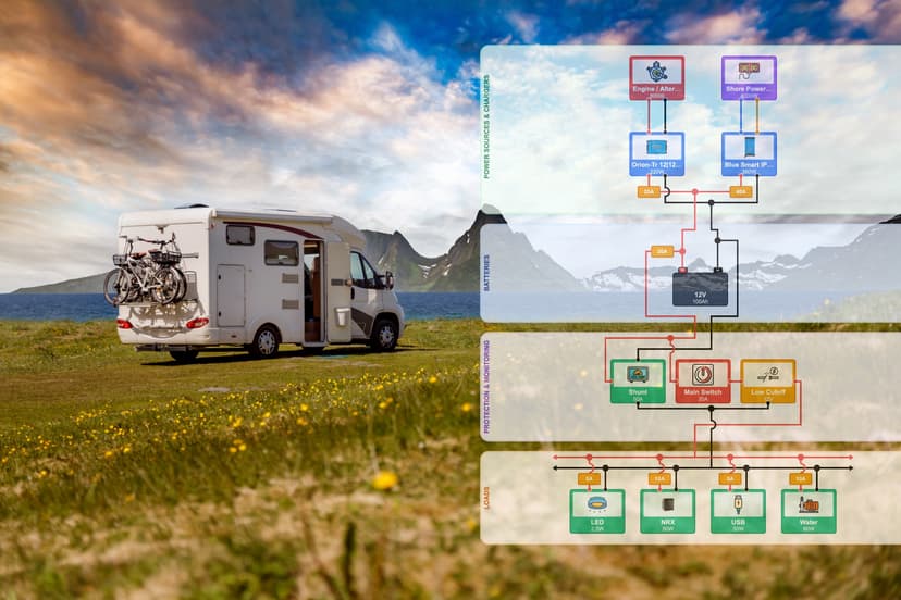 Comment creer un schema de cablage pour camping-car en partant de zero